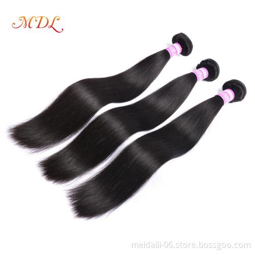 Fast Shipping hot sale Indian Virgin Hair 100% Unprocessed Straight Hair Weave Bundles